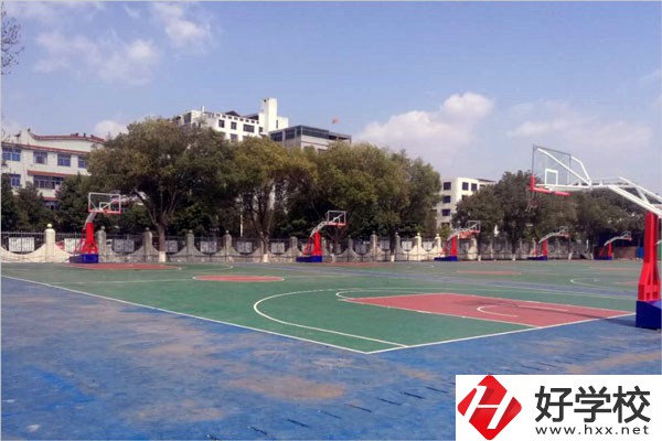 東安縣職業(yè)中專學?；@球場