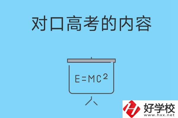 湖南職高對口高考主要考什么內(nèi)容？難度大不大？